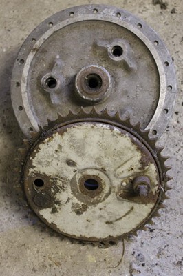 Lot 3448 - Two Norton rear hubs