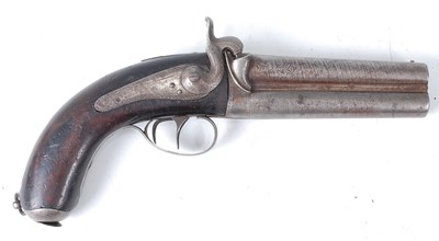 Lot 2313 - A 19th century Continental over and under...