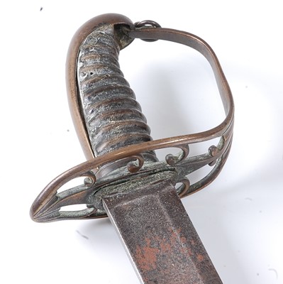 Lot 2234 - A British 1803? pattern Infantry sabre, having...