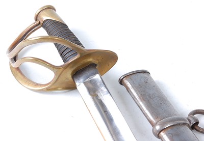Lot 2236 - An 1860 pattern Cavalry sword, having an 89cm...
