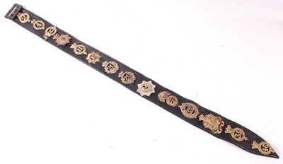 Lot 2182 - A collection of Glengarry and other badges to...