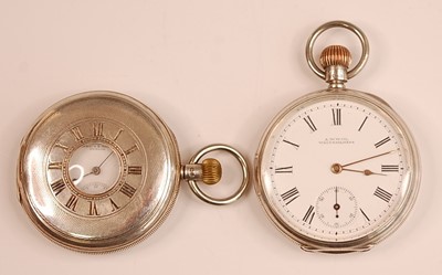 Lot 3150 - An early 20th century gent's Waltham silver...