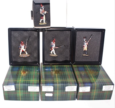 Lot 1608 - A King & Country Napoleanics 1:30 white metal...
