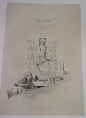 Lot 3001 - ROBERTS, David, R.A. Egypt & Nubia. F.G. Moon,...