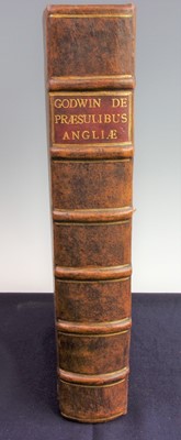 Lot 3002 - GODWIN, Francis. Praesulibus Angliae…....