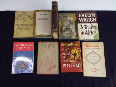 Lot 3004 - WAUGH, Evelyn. A collection of 1st edition...