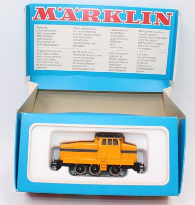 Lot 480 - Marklin HO 3080 0-6-0 diesel shunter loco,...