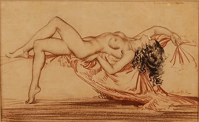 Lot 3245 - Sir William Russell Flint RA (1880-1969) -...