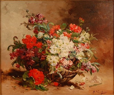 Lot 3246 - Eugene Henri Cauchois (1850-1911) - Still life...