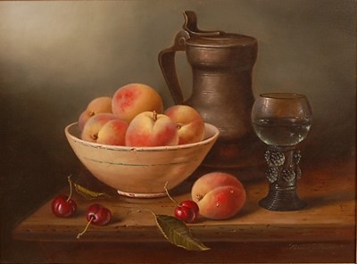Lot 3248 - Brian Davies (1942-2004) - Still life with...