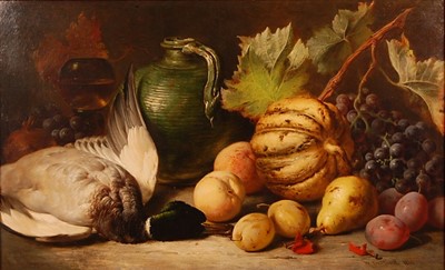 Lot 3260 - William Duffield (1816-1863) - Still life with...