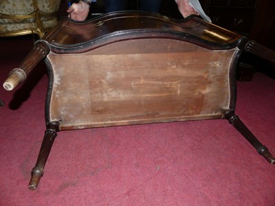 Lot 3391 - A George III plum-pudding mahogany chest, in...
