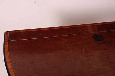 Lot 3391 - A George III plum-pudding mahogany chest, in...