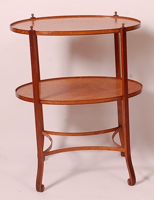 Lot 3340 - A circa 1900 Sheraton Revival satinwood...