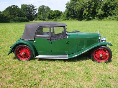 Lot 3422 - 1934 Alvis Firefly Tourer Registration No: AFY...