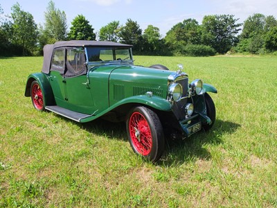 Lot 3422 - 1934 Alvis Firefly Tourer Registration No: AFY...