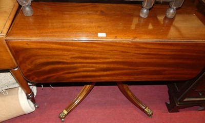 Lot 3390 - A Regency mahogany pedestal supper...