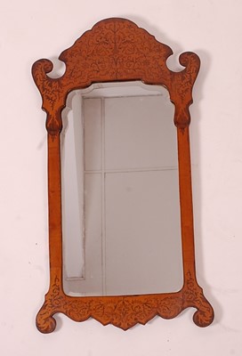 Lot 3383 - A late 19th century rosewood and satinwood...