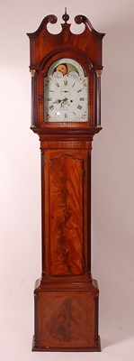 Lot 1329 - A George III mahogany and boxwood strung...