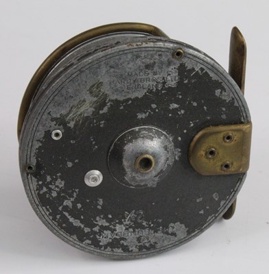 Lot 2652 - A Hardy "The Sunbeam" 2 3/4" centre pin fly reel.