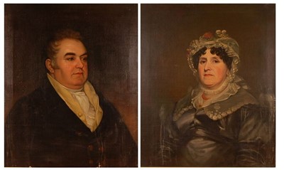 Lot 3267 - Mid-19th century English school - Pair;...