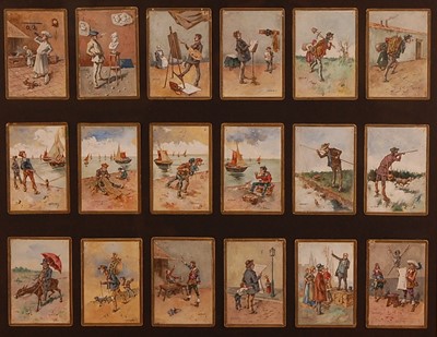 Lot 3269 - F. Villetti (Italian 19th century) - a set of...