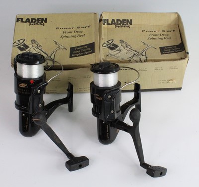 Lot 2660 - Two Fladen Fishing Power Surf front drag fixed...