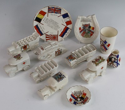 Lot 2389 - A collection of WW I / Military related...