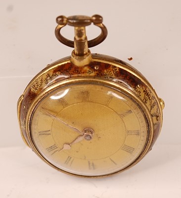 Lot 3137 - A George III gent's pair-cased open faced...