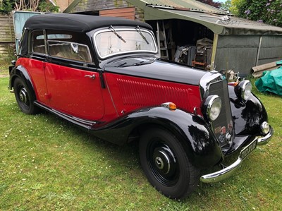 Lot 3418 - A 1936 Mercedes 170v Cabriolet 1700cc...