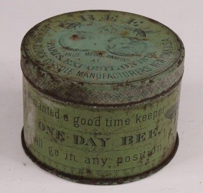 Lot 2080 - A Rosskopf & Co. nickel cased hunter pocket...