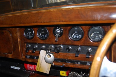 Lot 3428 - A 1966 Jaguar 3.4 S type Manual + o/d Reg No....