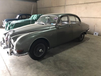 Lot 3428 - A 1966 Jaguar 3.4 S type Manual + o/d Reg No....