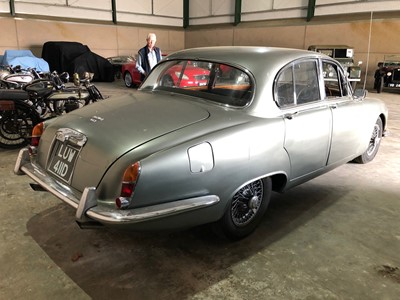 Lot 3428 - A 1966 Jaguar 3.4 S type Manual + o/d Reg No....