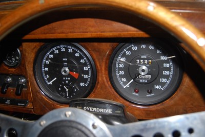 Lot 3428 - A 1966 Jaguar 3.4 S type Manual + o/d Reg No....