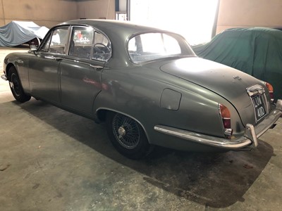 Lot 3428 - A 1966 Jaguar 3.4 S type Manual + o/d Reg No....