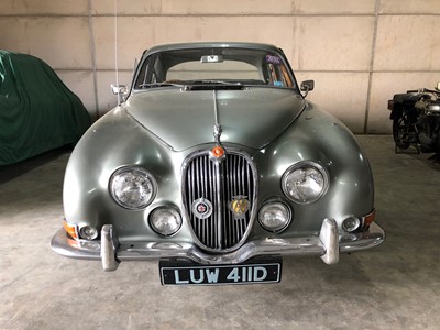 Lot 3428 - A 1966 Jaguar 3.4 S type Manual + o/d Reg No....
