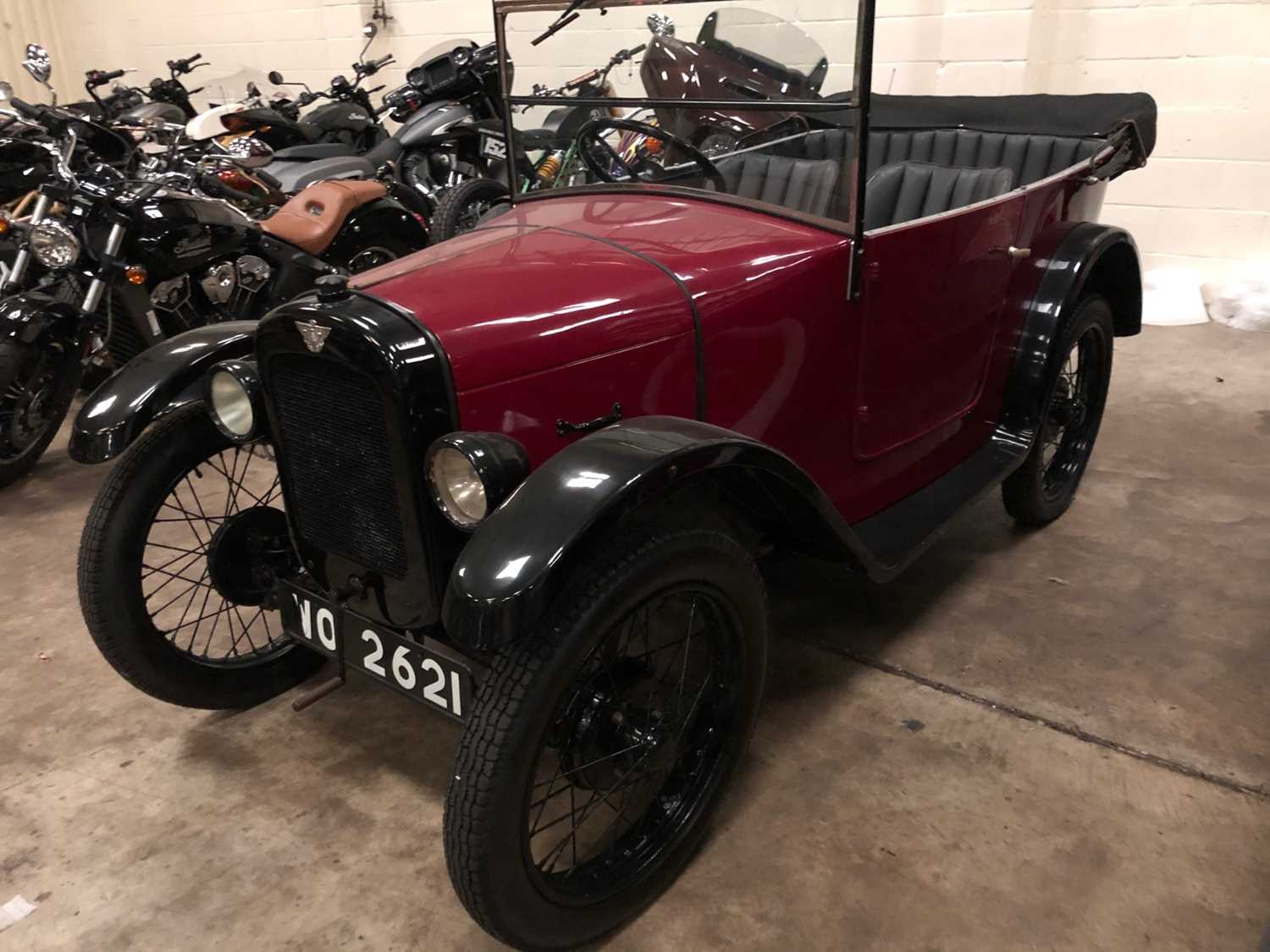 Lot 3419 - A 1929 Austin 7 Chummy Registration No.WO 2621...