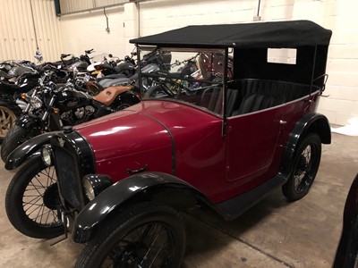 Lot 3419 - A 1929 Austin 7 Chummy Registration No.WO 2621...