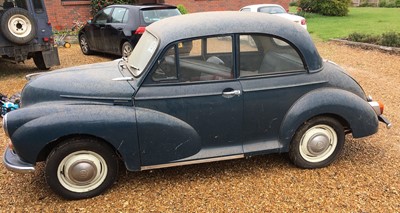 Lot 3429 - A 1967 Morris Minor Saloon Registration No....