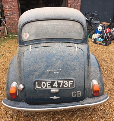 Lot 3429 - A 1967 Morris Minor Saloon Registration No....