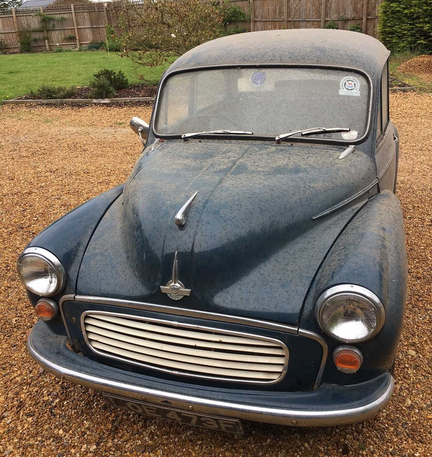 Lot 3429 - A 1967 Morris Minor Saloon Registration No....