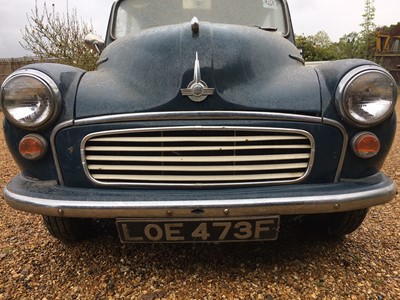 Lot 3429 - A 1967 Morris Minor Saloon Registration No....