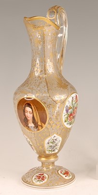 Lot 3045 - A 19th century Bohemian overlaid glass...