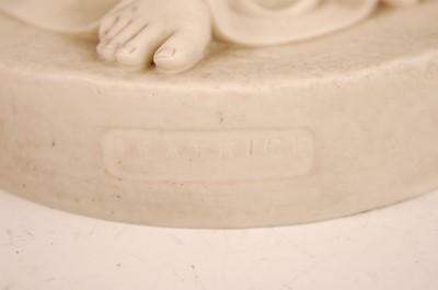 Lot 3031 - A Copeland Parian figure of Beatrice after...