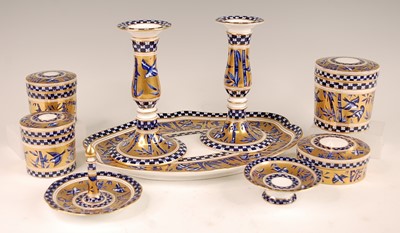 Lot 3036 - A late Victorian Coalport porcelain part...