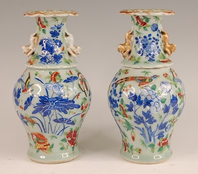 Lot 3233 - A pair of 19th century Chinese stoneware...