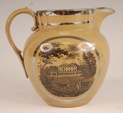 Lot 3019 - A Victorian  Staffordshire silver resist...