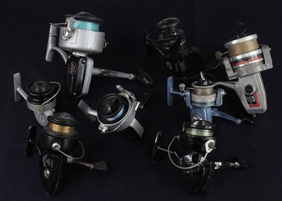 Lot 2684 - A collection of fixed spool reels to include...