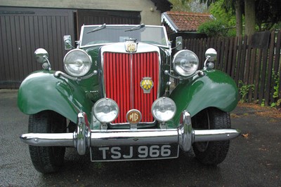 Lot 3434 - A 1953 MG TD Midget Reg No. TSJ966 Chassis No....